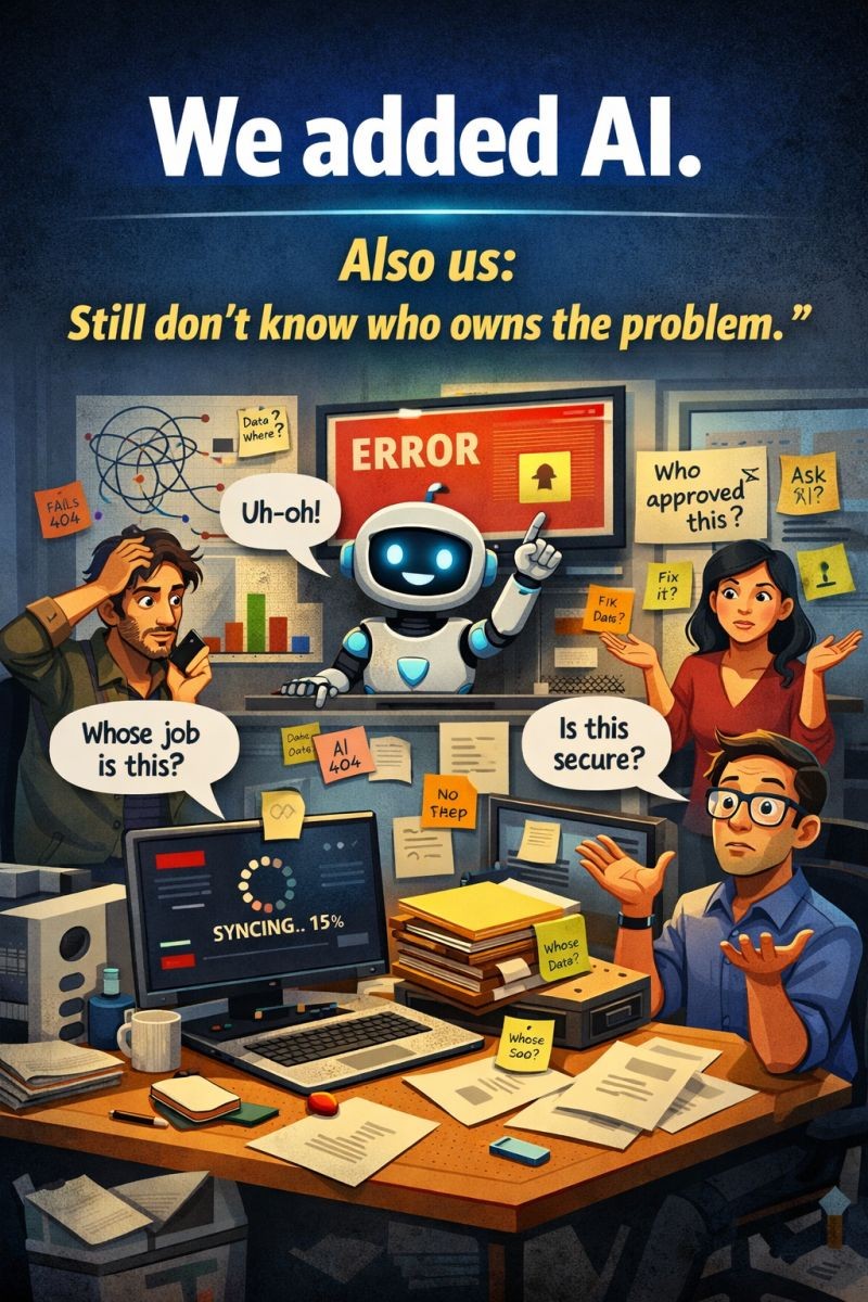 Unpopular opinion: Most companies don't need AI agents. They need clear ownership.